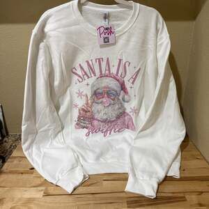 Santa Is A Swiftie Christmas Sweatshirt XL
